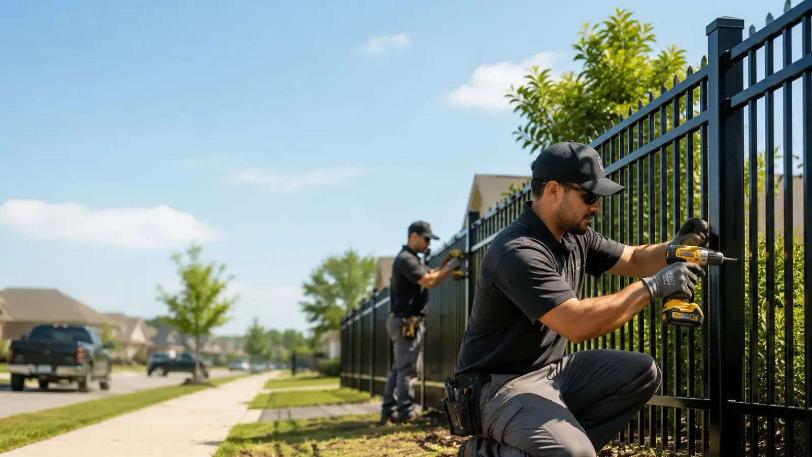 Metal Fence Installation in Chimacum, WA